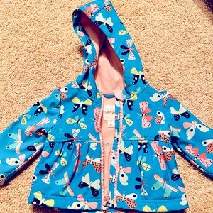 Rain coat. Multi-colored.